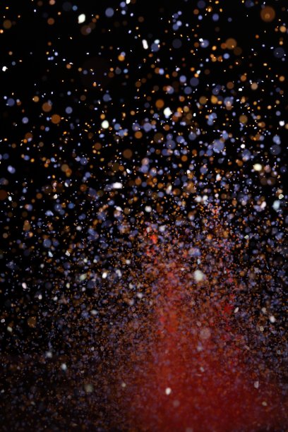 色粉散射图片下载