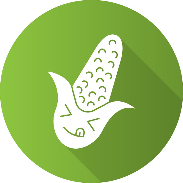 玉米可爱卡哇伊平面设计长影字形图片下载