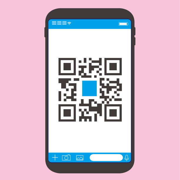 二维码支付，网上购物图片下载