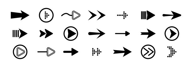 大箭头。图片下载
