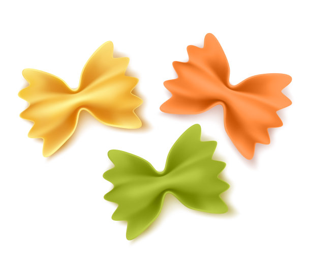 向量现实farfall干意大利面意大利面设置图片下载