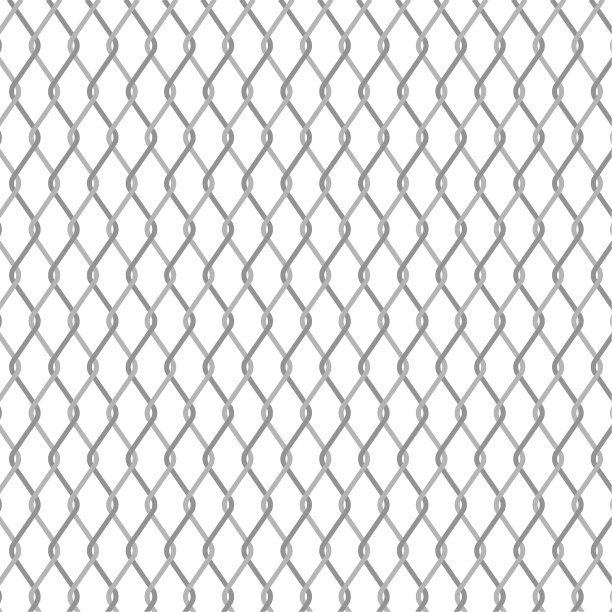 矢量金属链链围栏背景。图片下载