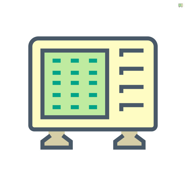 空调系统空压机部分矢量图标设计，64x64像素完美，笔画可编辑。图片下载