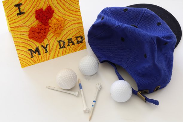 我喜欢我爸爸打高尔夫的东西图片下载