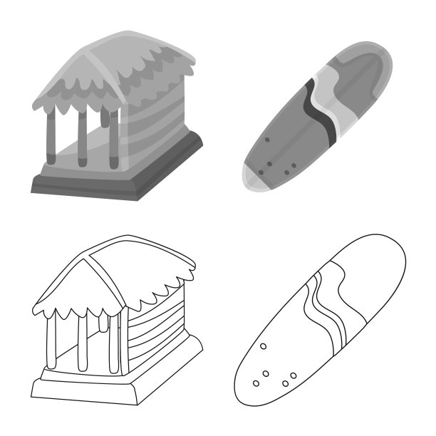 设计和旅行图标集和图片下载