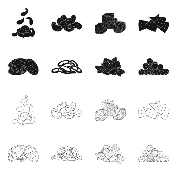 孤立的对象啤酒节和酒吧符号集图片下载