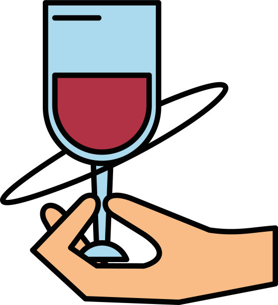 手举酒杯人喝图片下载