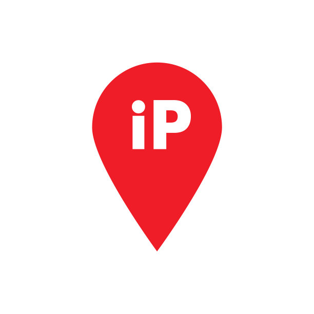 IP指针在平坦的，孤立的矢量图标wab图片下载