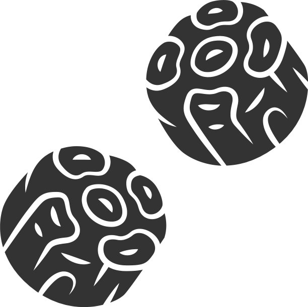 牛尾字形图标屠夫肉西班牙菜肴图片下载