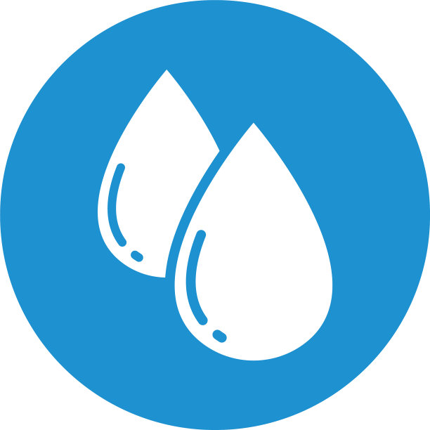 水滴标志模板图片下载