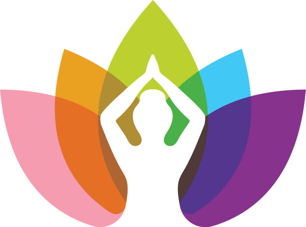 冥想标志模板图标图片下载