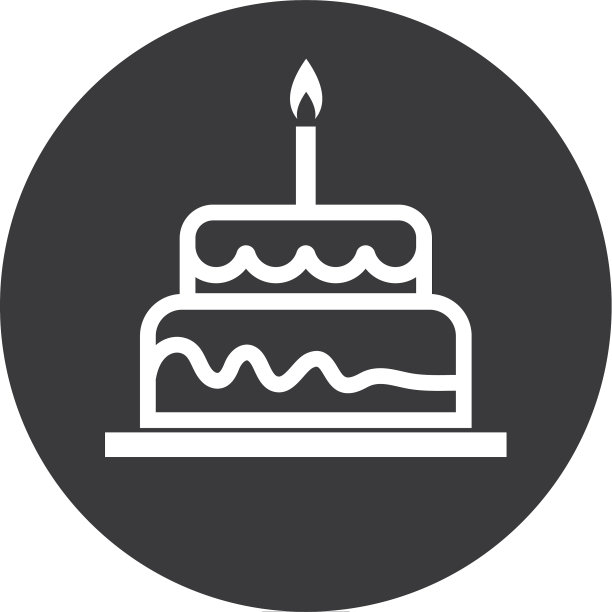 蛋糕标志预展图片下载