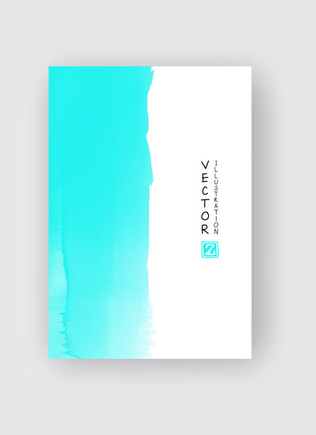 水彩色彩设计横幅抽象图片下载