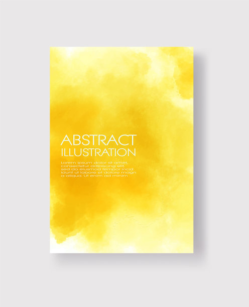 明亮的黄色纹理抽象手绘图片下载