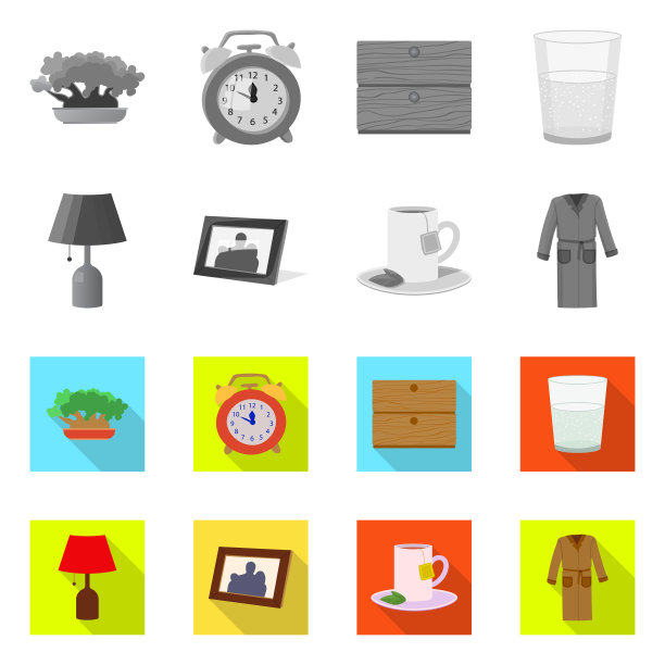 孤立的对象梦和夜标志图片下载