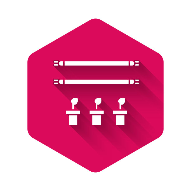 白色智能农场与灯泡和植物符号图片下载