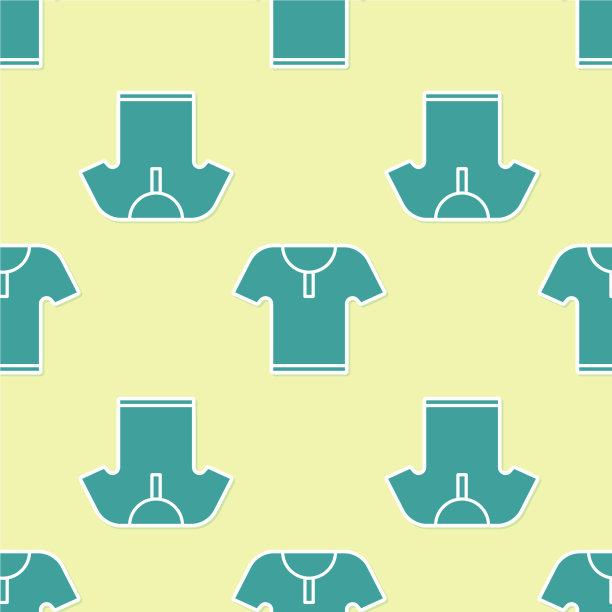 绿色防弹衣图标隔离无缝图案图片下载