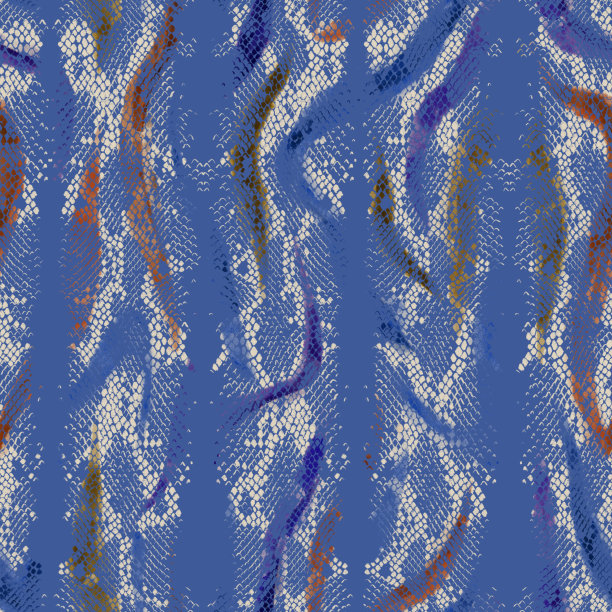 装饰动物蛇斑马皮纹理无缝图案。抽象几何形状背景图片下载