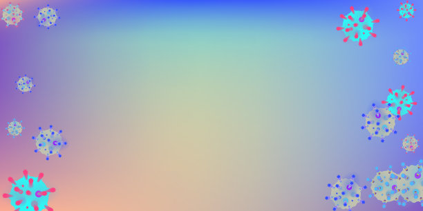 2019冠状病毒流行病毒感染。图片下载