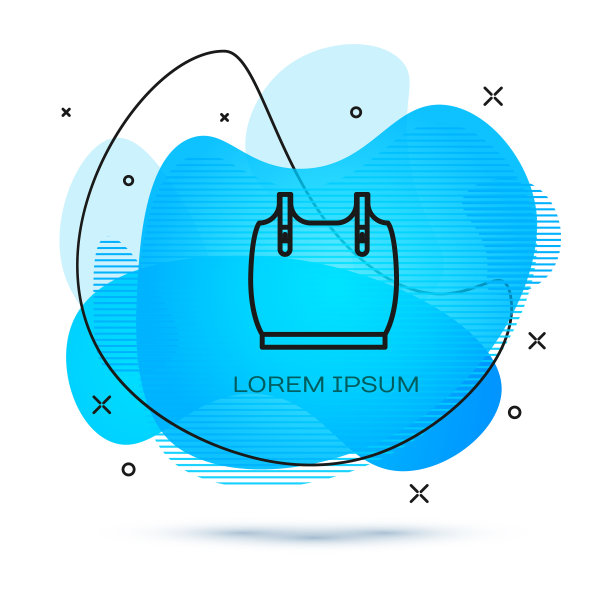 线体装甲图标隔离在白色背景上图片下载