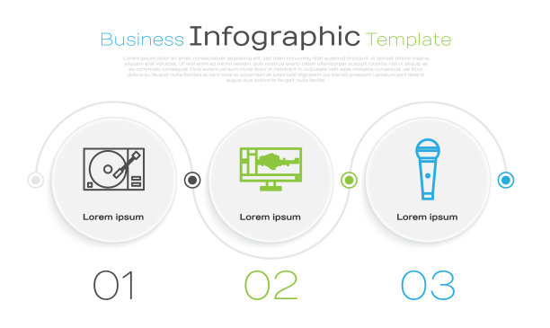 设置线乙烯基播放器与乙烯基磁盘声音或图片下载