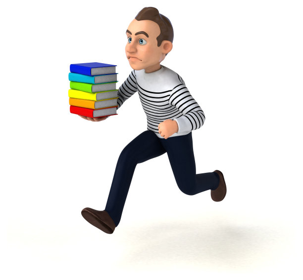 有趣的3D卡通休闲角色图片下载