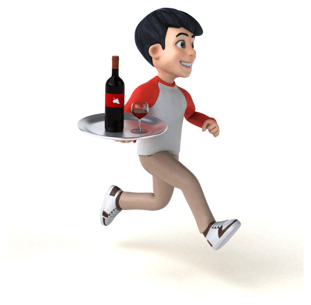 有趣的3D亚洲少年与漫画风格图片下载