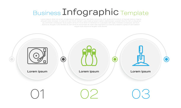 设置线乙烯基播放器与乙烯基磁盘保龄球图片下载