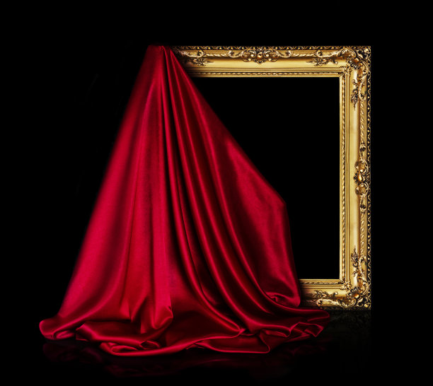 金色的框架。图片下载