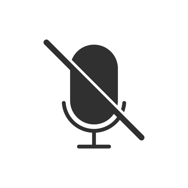 麦克风音频静音图标图片下载