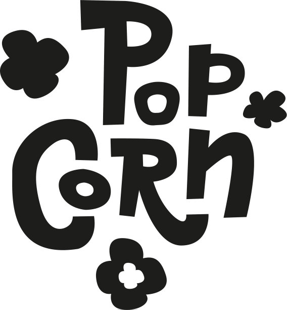 爆米花文本标签与弹出手绘图片下载
