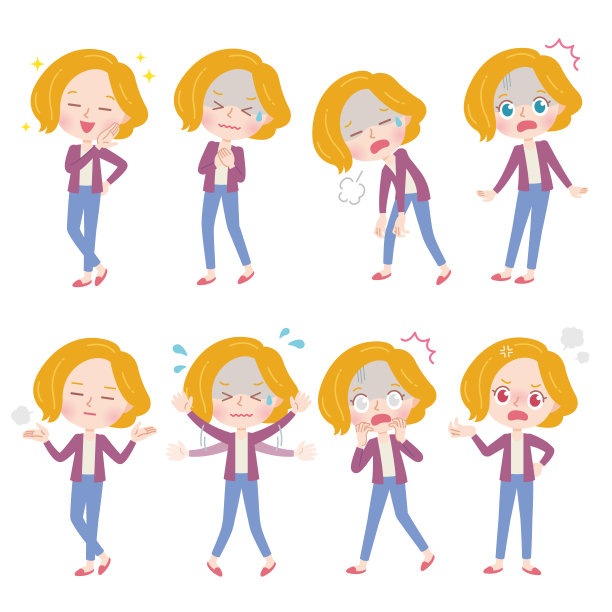 可爱的金发妈妈图片下载