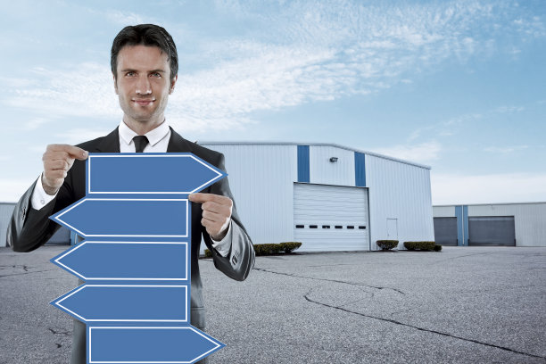 商人和仓库图片下载