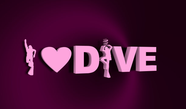 跳水运动的概念图片下载