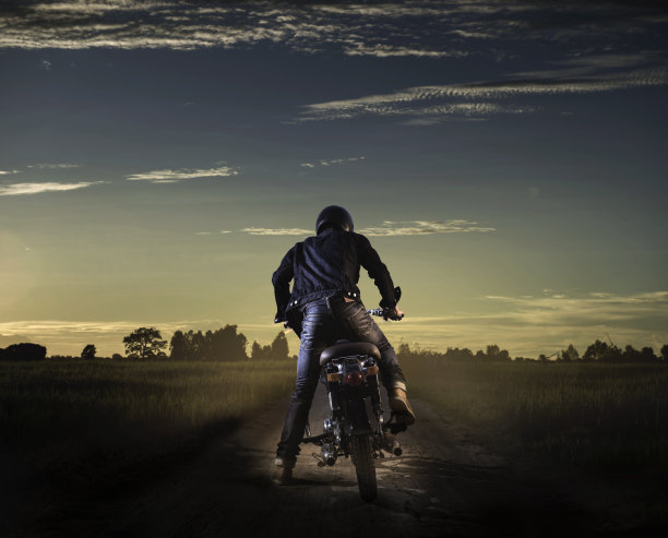 摩托车复古风格。图片下载