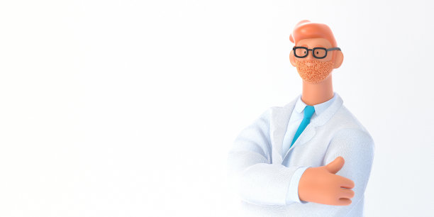 3D卡通人物医生图片下载