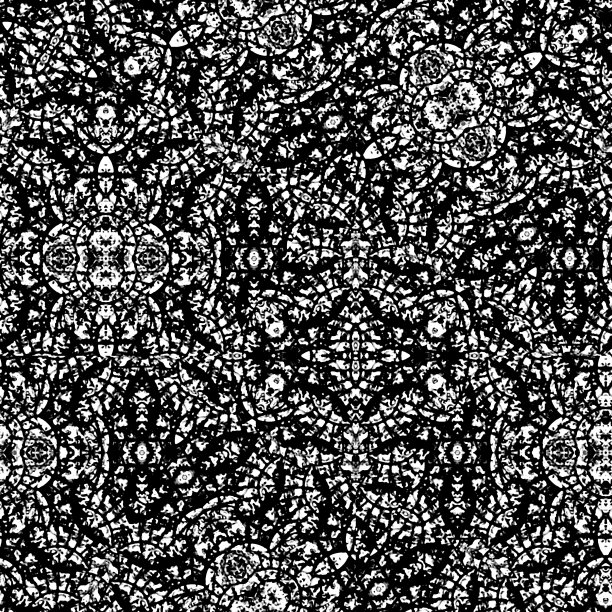 数码艺术现代黑白无缝图案图片下载