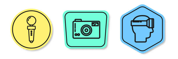 为街机摄影相机设置线操纵杆图片下载