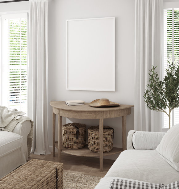 原型框架在斯堪的纳维亚农家客厅室内图片下载