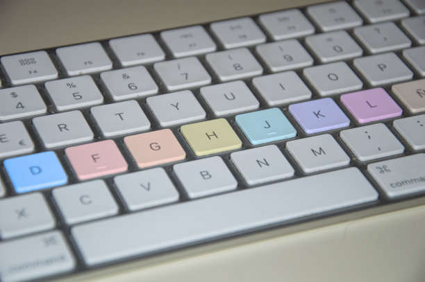 有多种浅色的电脑按键图片下载