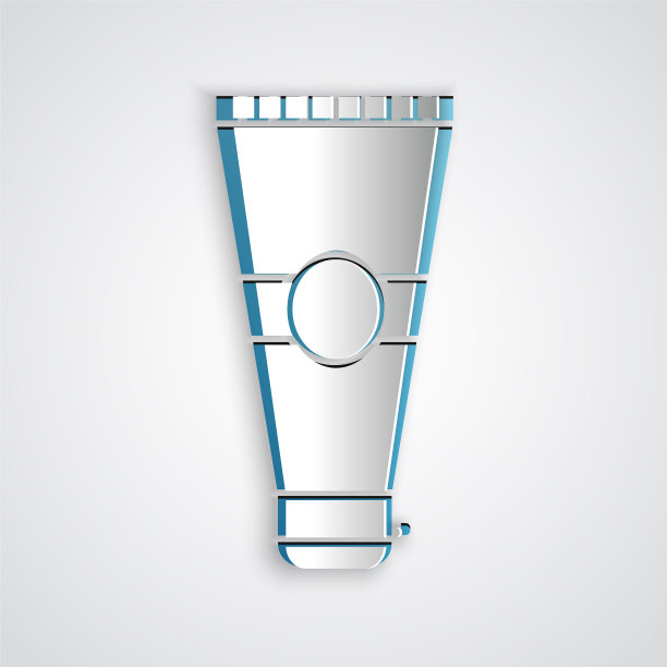 纸切膏或乳液化妆品管图标图片下载