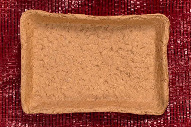 回收纸板食品容器图片下载