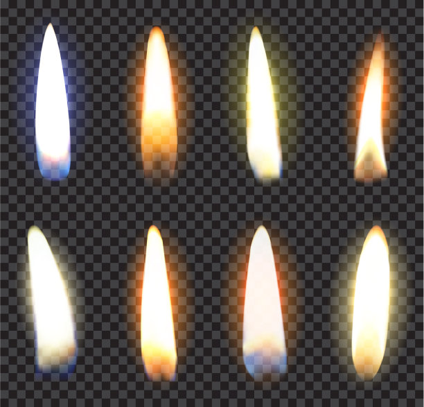 蜡烛变成灯泡图片下载