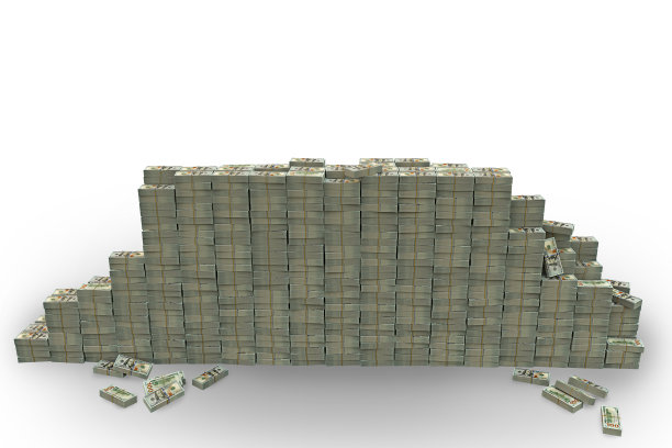 成堆的美元图片下载