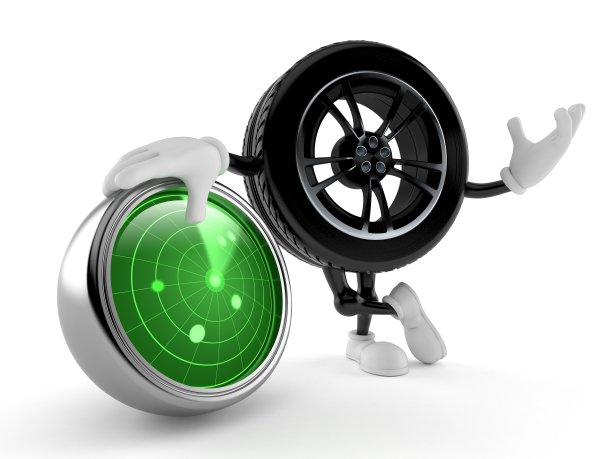 汽车车轮特性与雷达图片下载