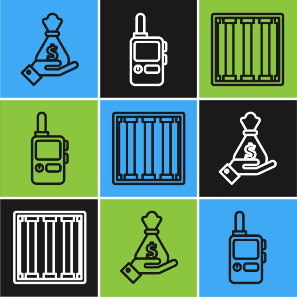 设线手拿钱袋监狱窗口和图片下载
