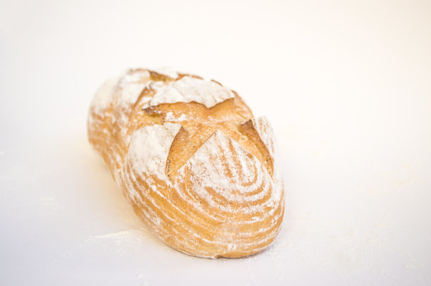 新鲜的切片面包。图片下载