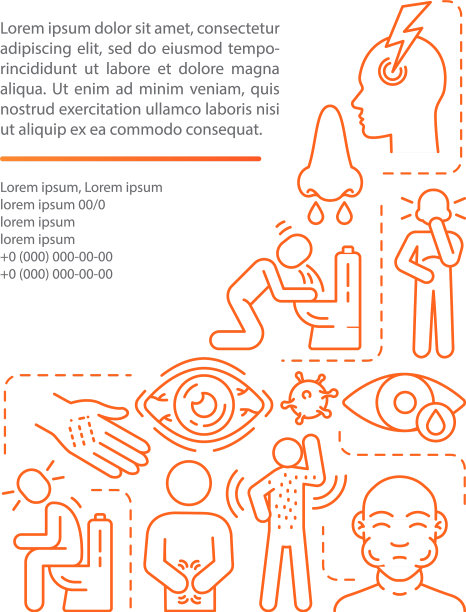 过敏症状文章页模板腹泻图片下载