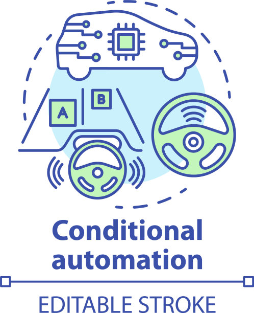 条件自动化概念图标自适应图片下载