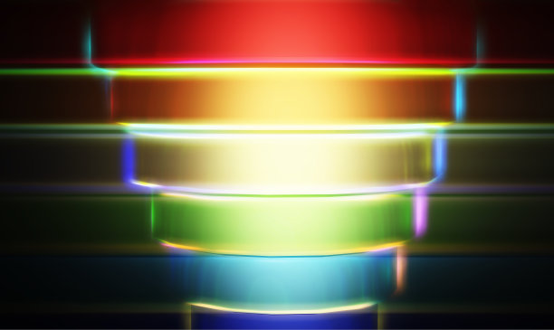 霓虹灯形状的几何抽象背景图片下载